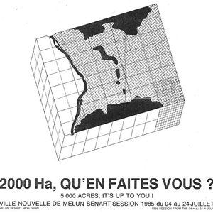 Melun-Sénart, 2000ha Qu'en faites-on?